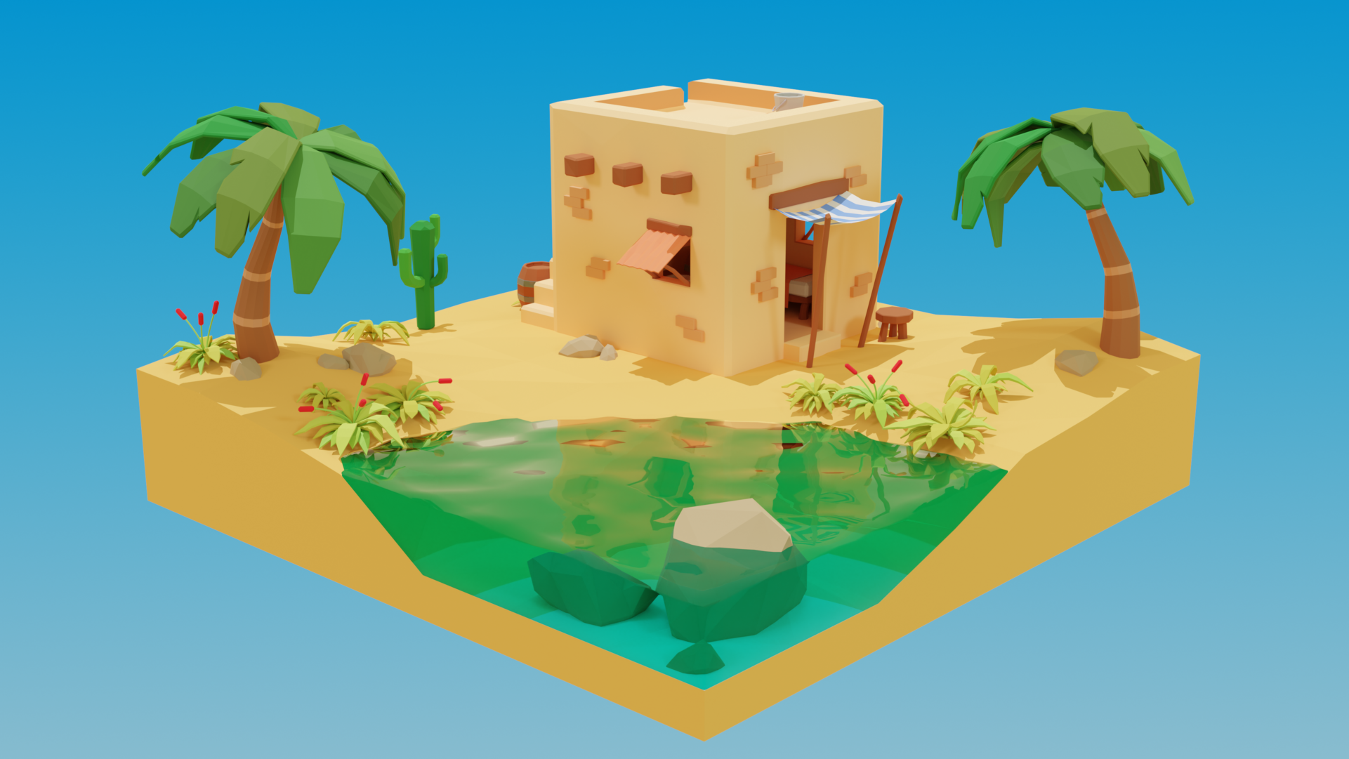 oasi-diorama