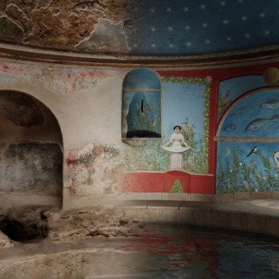Frigidarium | Stabian Baths | Pompeii "From the Survey to the Digital Reconstruction of the frescos of the Frigidarium in Pompeii"