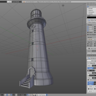 lighthouse-lowpoly-2