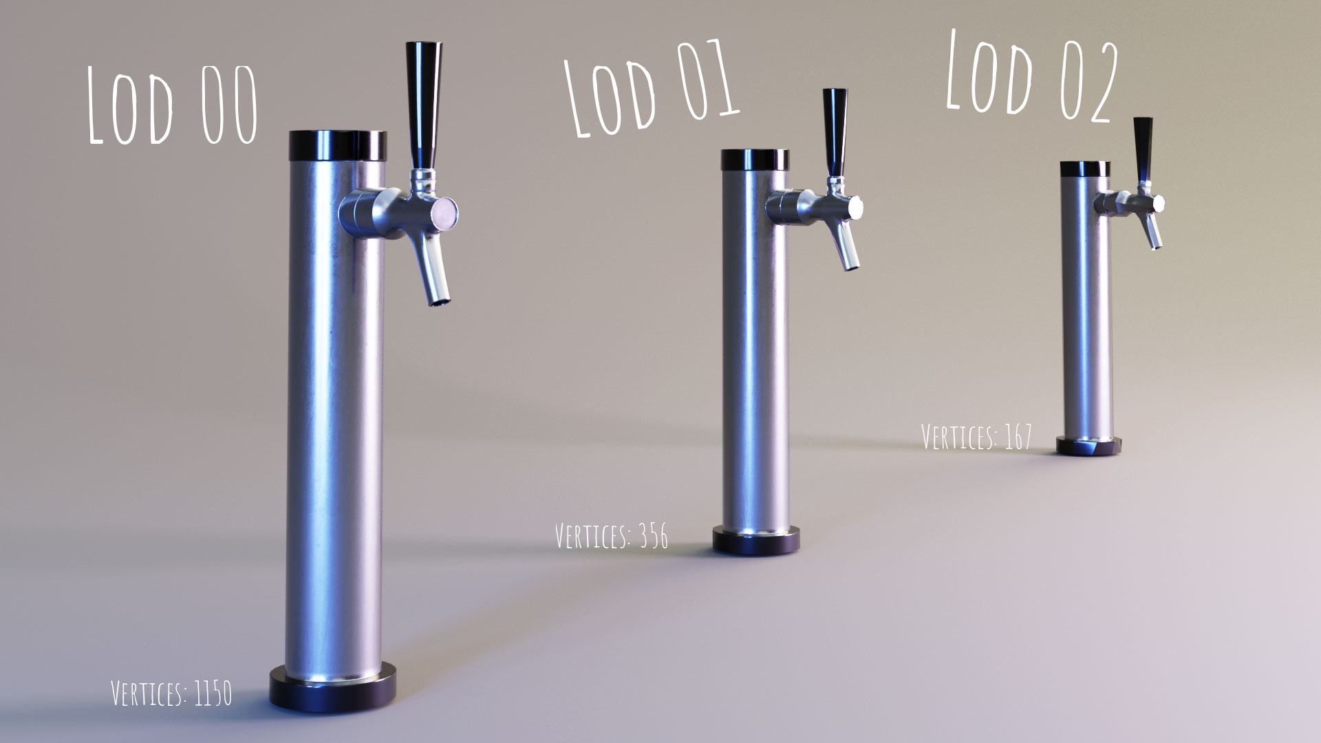 beer-dispenser-lowpoly