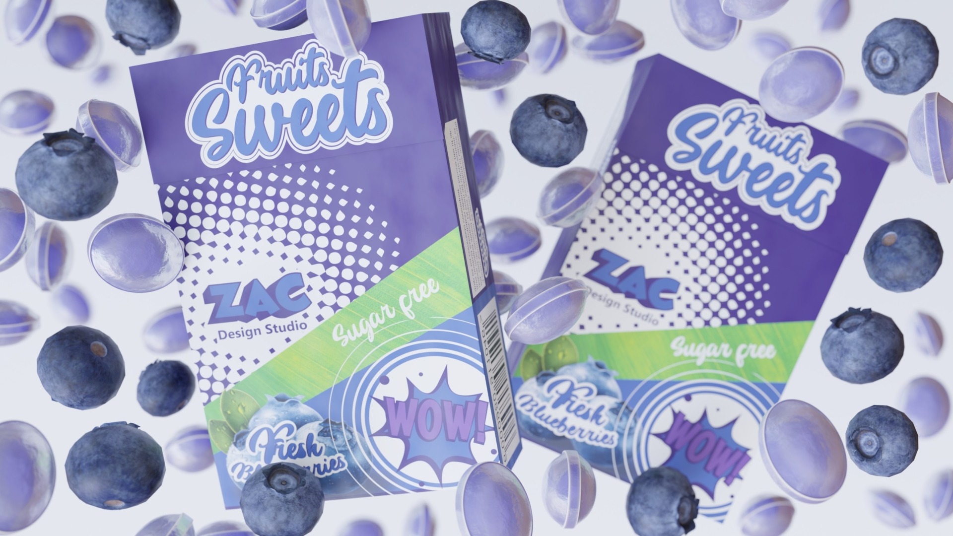 blueberry-candies