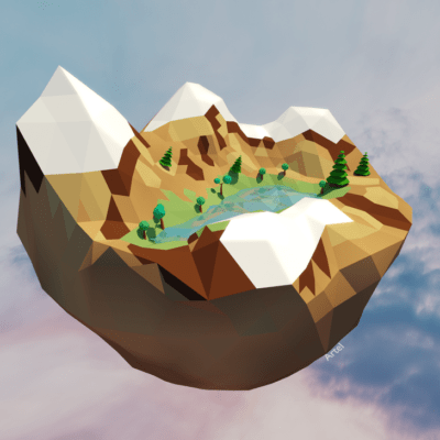 island_lowpoly_stile