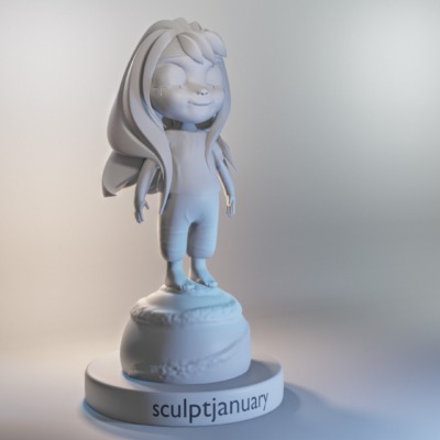 sculptjanuary_day31_tearsofjoy